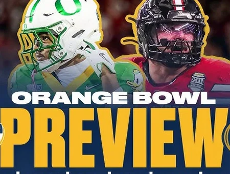 2026 Orange Bowl CFP Quarterfinal Preview: Oregon vs. Texas Tech